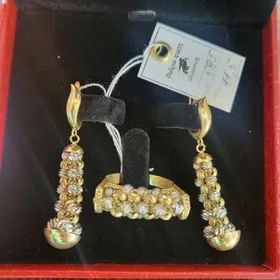 gyzyl komplekt золото  altyn