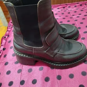 САПОГИ КОЖАНЫЕ.