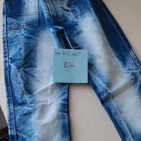 джинсы на девочку