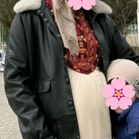 кожаная куртка