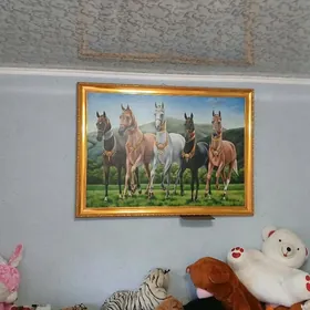 Картина  3D Элде чекилен