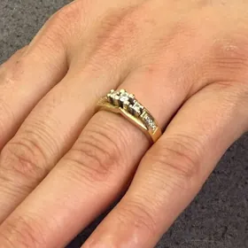 кольцо золотое