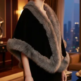 новая черная накидка