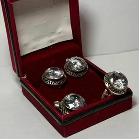 серебряный комплект