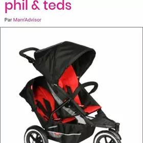Двойная коляска Phil & Teds