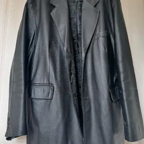 Кожаный пиджак
