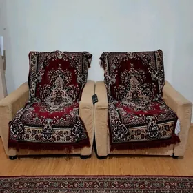 Кресло и диван