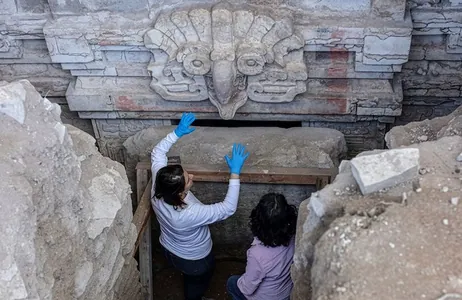 Meksikada sapotekleriň 1,4 müň ýyl ozal guran aramgähi tapyldy