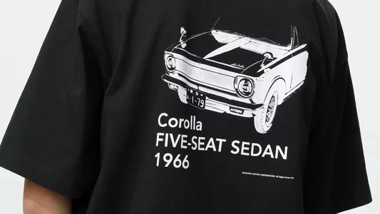 Uniqlo выпустил серию футболок с классическими моделями Toyota
