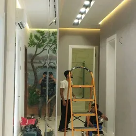 Ussa kwartira remont. ремонт