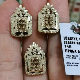 gyzyl komplekt BRILLIANT