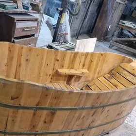 Деревянные ванны и купель
