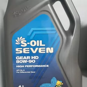 S-OIL 7 GEAR HD 80W-90 4L