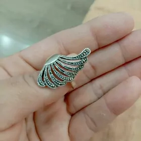 серебренное кольцо