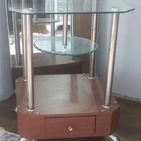 Тумба стеклянная