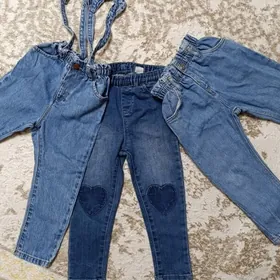 Джинсы на девочку