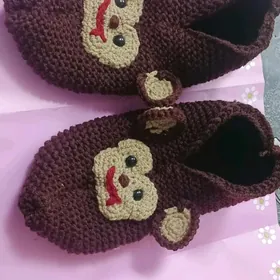 вязанные чешки