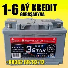 GARAŞARYNA❗Akum 3 STAR 12V 75A