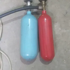 кислород и пропан