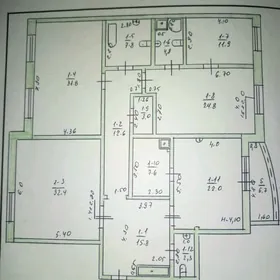 Элитка Нефтегаз 4 ком Nebitgaz