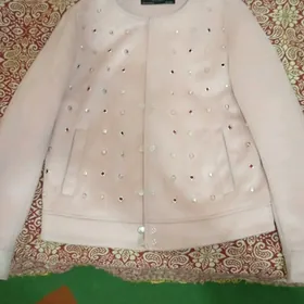 замшевый пиджак зара