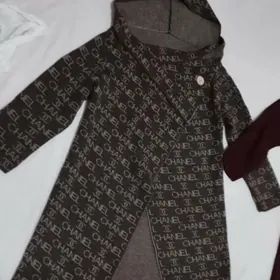 ПОНЧО С КАПЮШОНОМ