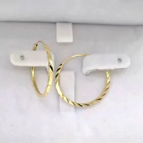 золотые сережки