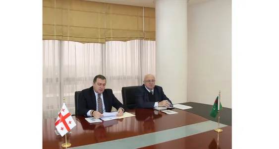 Türkmenistanyň DIM-inde Gruziýanyň ilçisi bilen duşuşyk geçirildi