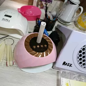 фрезер, лампа, пылесос маникюр