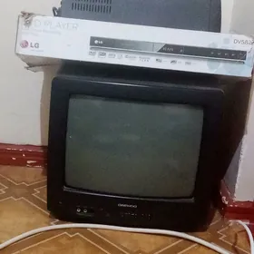 телевизор дивидиси билен