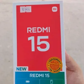 redmi 15🩶 8+8/256g