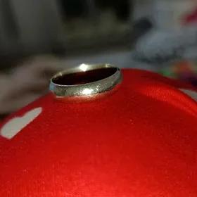 кольцо обручальное серебро
