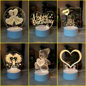 светильник 3D swetilnik