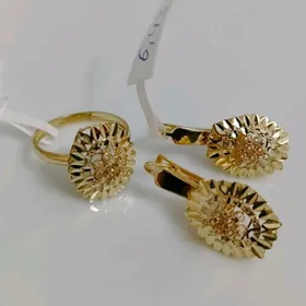 gyzyl komplekt BRILLIANT