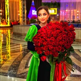 roza gül gul guller buket sowgat Miska Teddy aýy panda pişik dem alya sowgat podarka