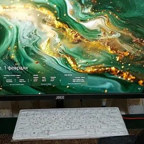 Ryzen 5 5600G пк + монитор