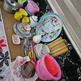 посуда Тарелки ложки стакан