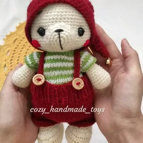 Örülen aýyjyk/вязаная мишка