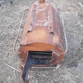 галын одун ве газ печ