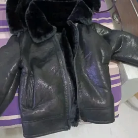 детская дубленка