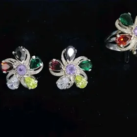 kümüş kamplekt серебро комплек