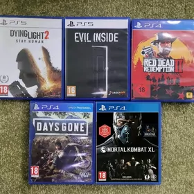 Ps4 ps5 игры oyun диски