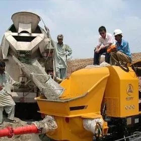 Стационарный бетононасос