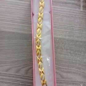 Taze Davlenya ve kümüş braslet