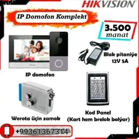 Hikvision Ip domofon
