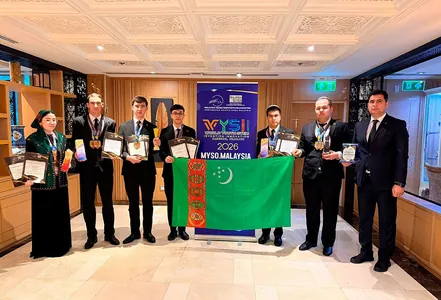 Молодые ученые из Туркменистана отмечены наградами на WYSII 2026 в Бангкоке