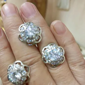 комплекты из серебра