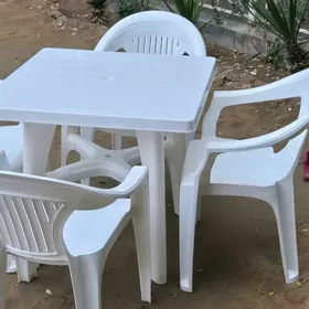 plastic Stol Stul Стол Стул