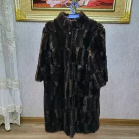 Шуба из экомеха