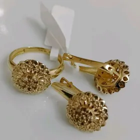 gyzyl komplekt BRILLIANT